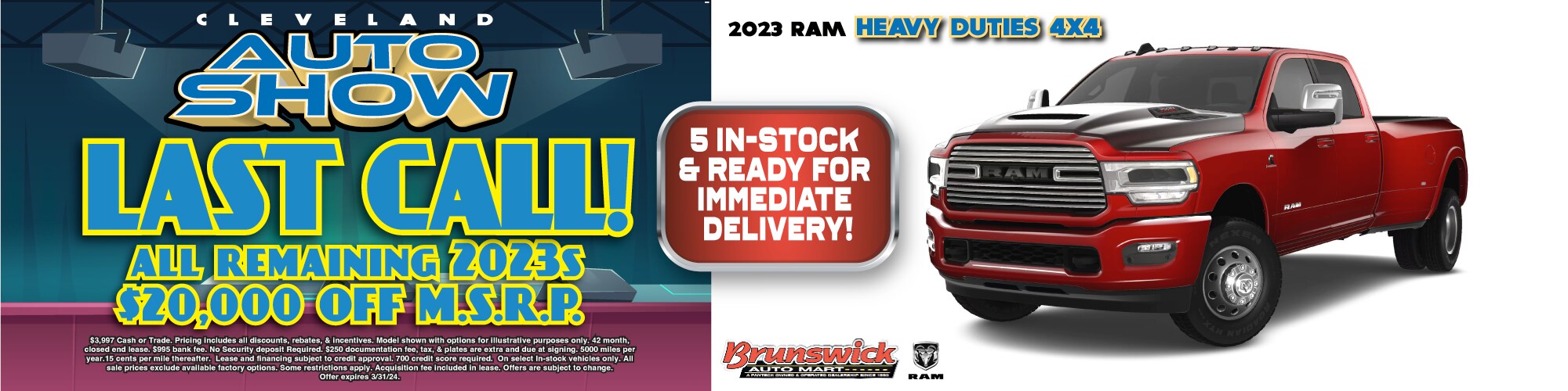 2022 Ram Lease Deals Brunswick Auto Mart