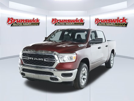 Featured Pre-Owned 2023 Ram 1500 Big Horn/Lone Star Truck Crew Cab for sale near you in Brunswick, OH
