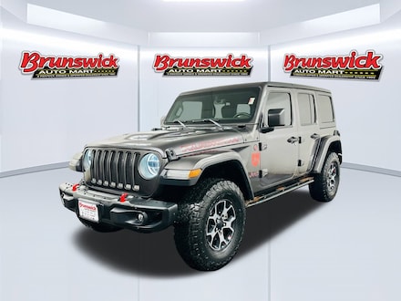 Featured Pre-Owned 2019 Jeep Wrangler Unlimited Rubicon 4x4 SUV for sale near you in Brunswick, OH