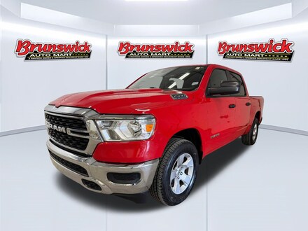 Featured Pre-Owned 2024 Ram 1500 Big Horn/Lone Star Truck Crew Cab for sale near you in Brunswick, OH