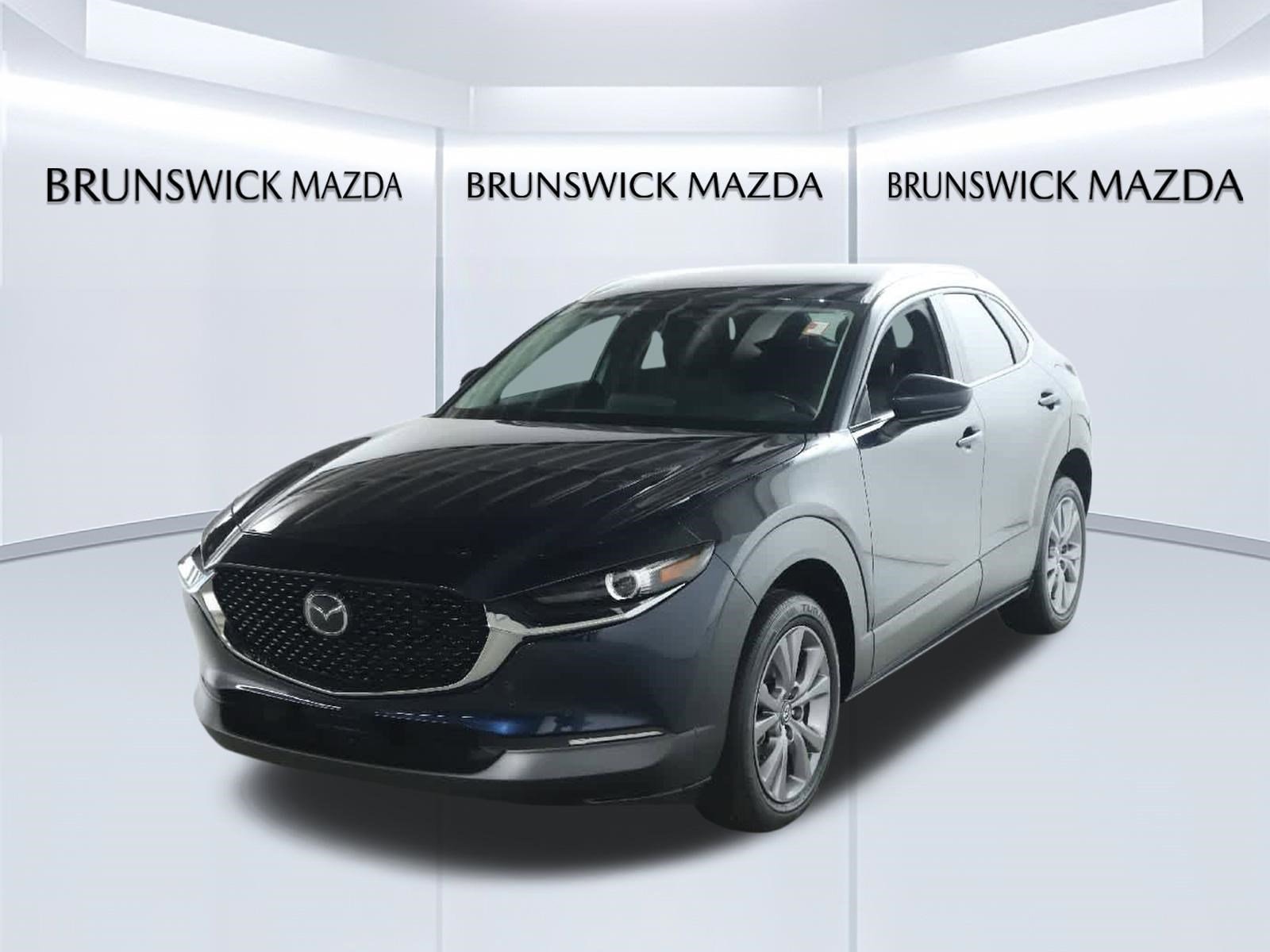Deep Crystal Blue Mica 2023 Mazda CX-30 2.5 S Preferred AWD SUV / Crossover All-Wheel Drive 6-Speed Automatic