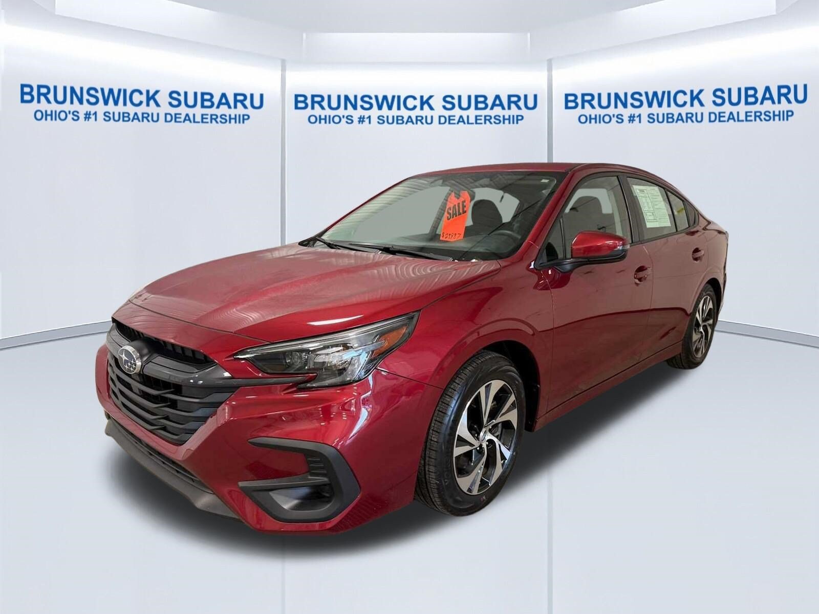 Crimson Red Pearl 2025 Subaru Legacy Sedan All-Wheel Drive Continuously Variable Transmission