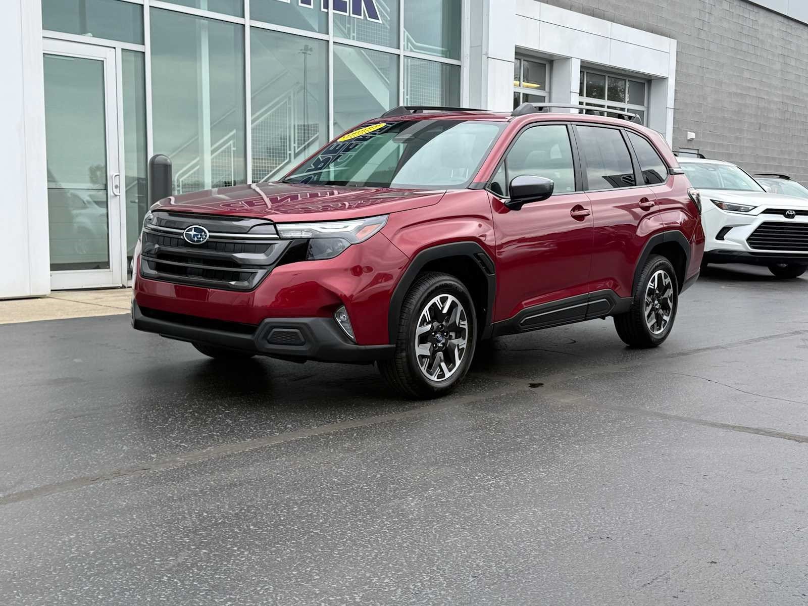 Crimson Red Pearl 2026 Subaru Forester SUV / Crossover All-Wheel Drive Continuously Variable Transmission