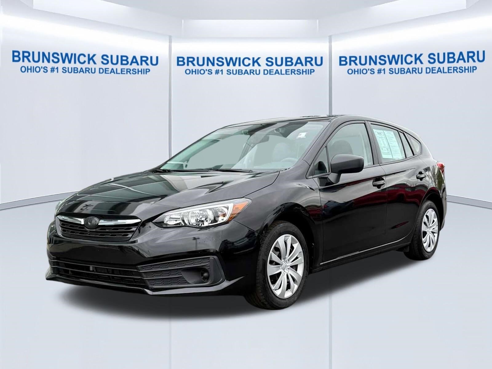 Crystal Black Silica 2023 Subaru Impreza Sedan Continuously Variable Transmission
