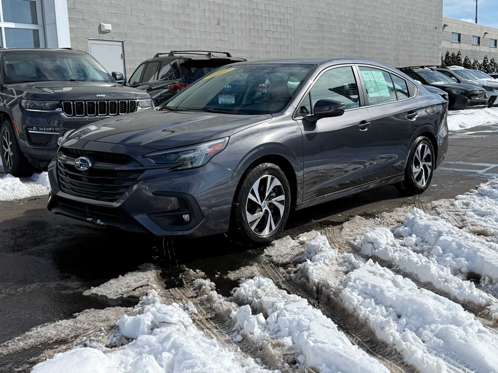 Magnetite Gray 2025 Subaru Legacy Premium AWD Sedan All-Wheel Drive Continuously Variable Transmission
