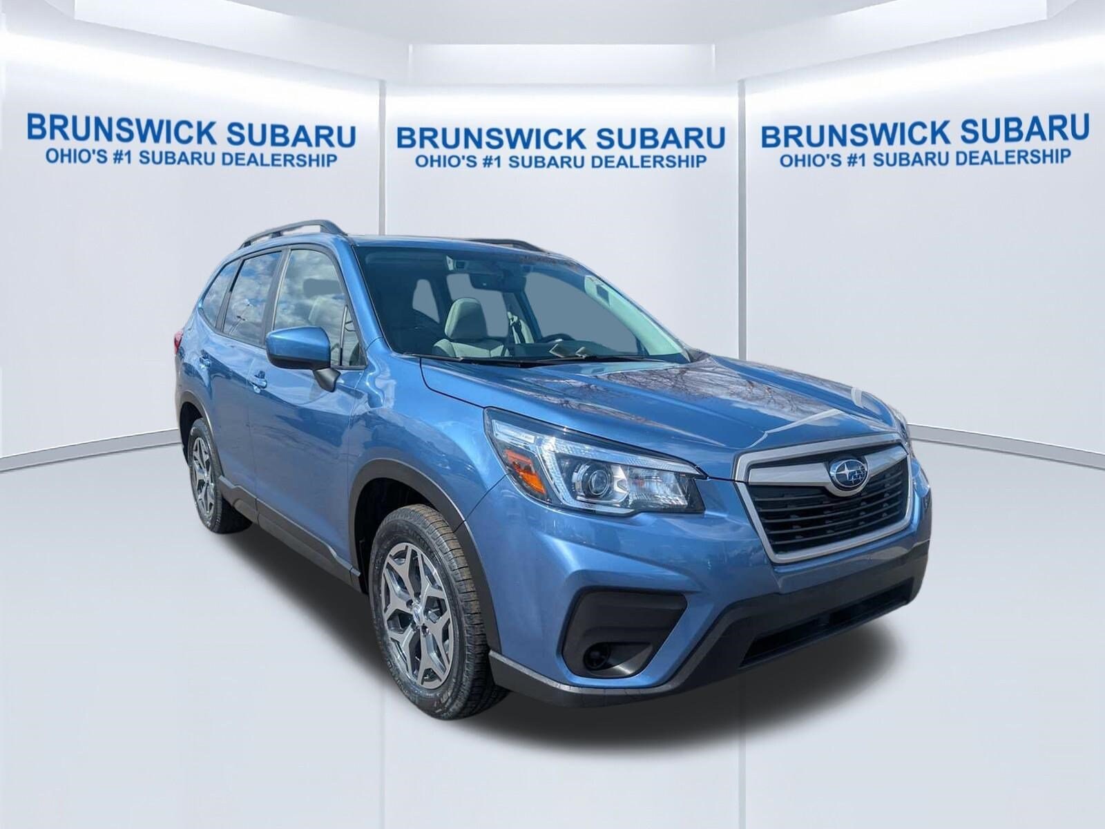 Horizon Blue Pearl 2020 Subaru Forester 2.5i Premium AWD SUV / Crossover All-Wheel Drive Continuously Variable Transmission