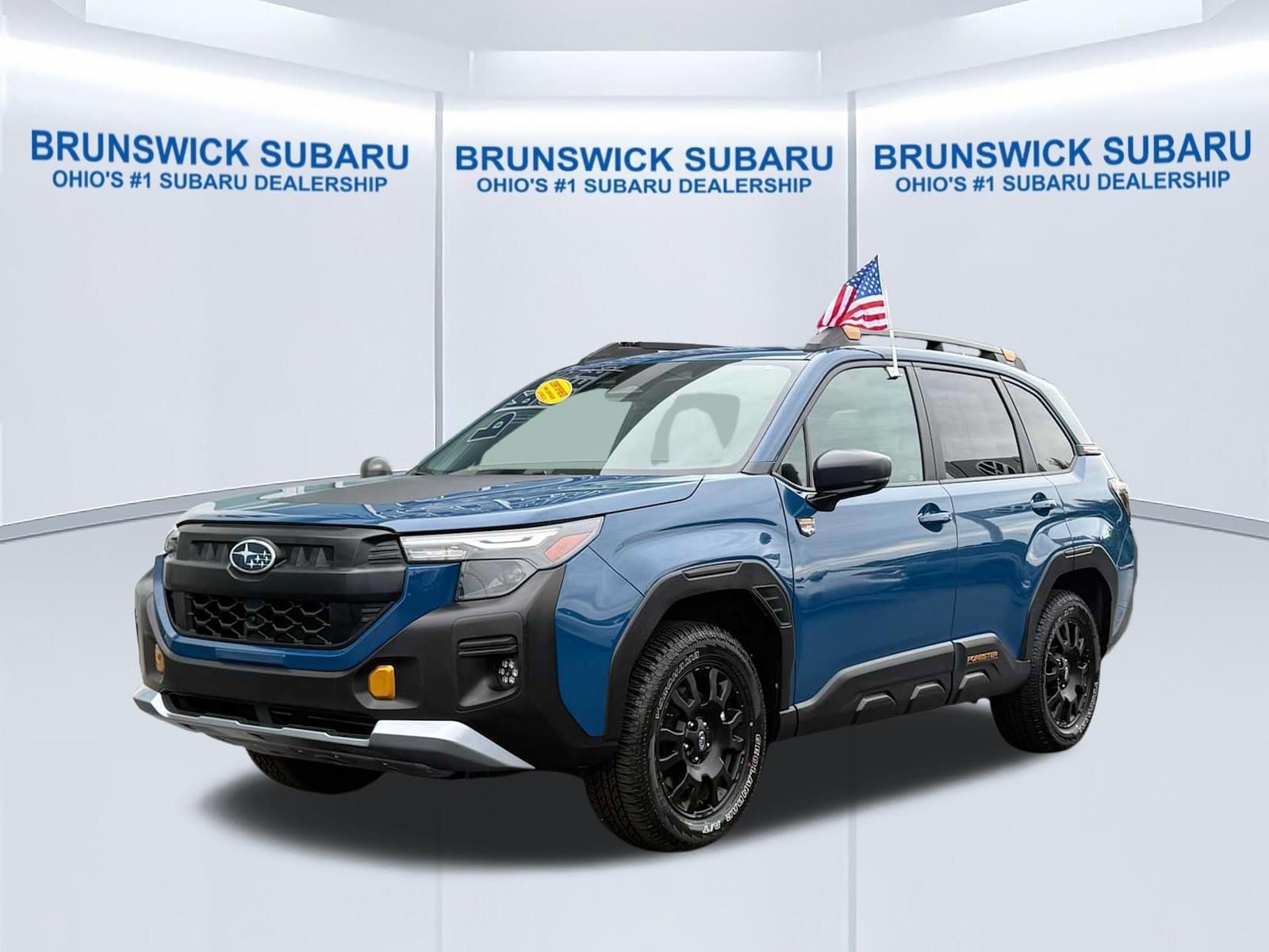Geyser Blue 2026 Subaru Forester SUV / Crossover All-Wheel Drive Continuously Variable Transmission