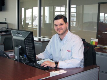 Staff member Jonathan Lapka from 086b5f9fcf54