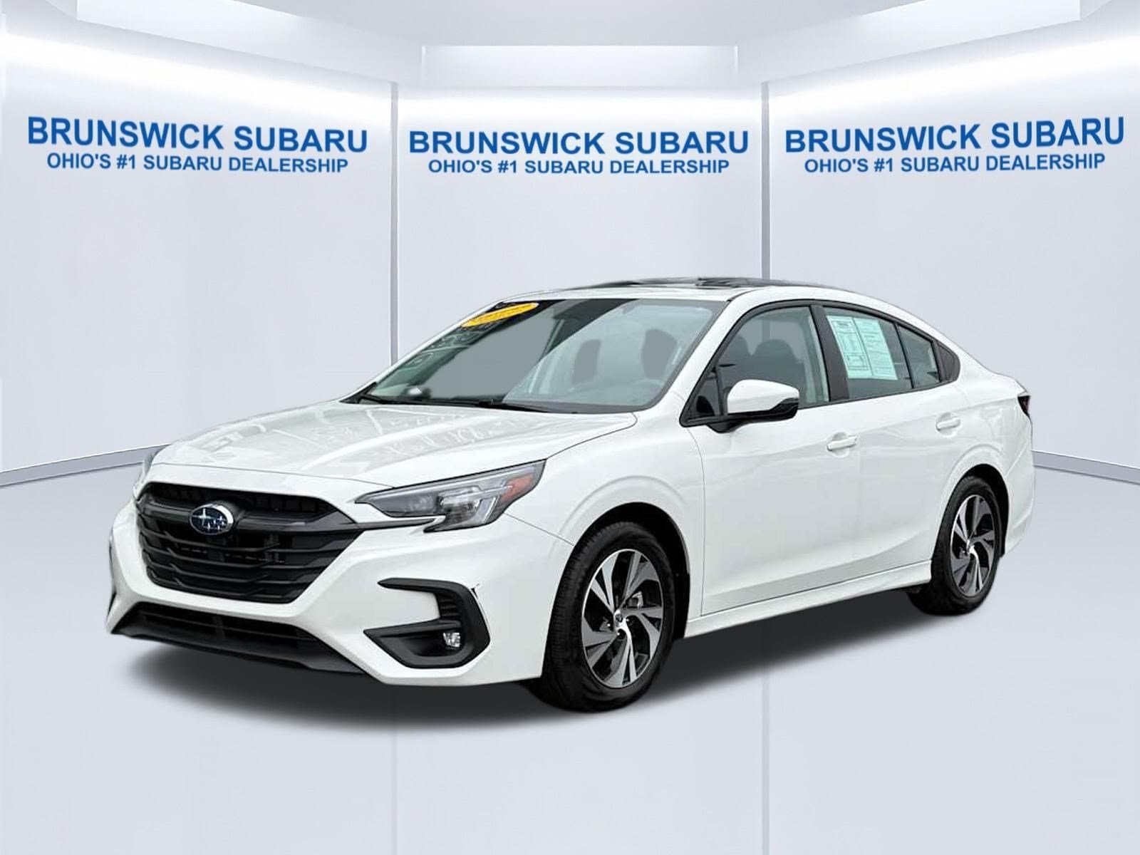 Crystal White Pearl 2025 Subaru Legacy Sedan All-Wheel Drive Continuously Variable Transmission