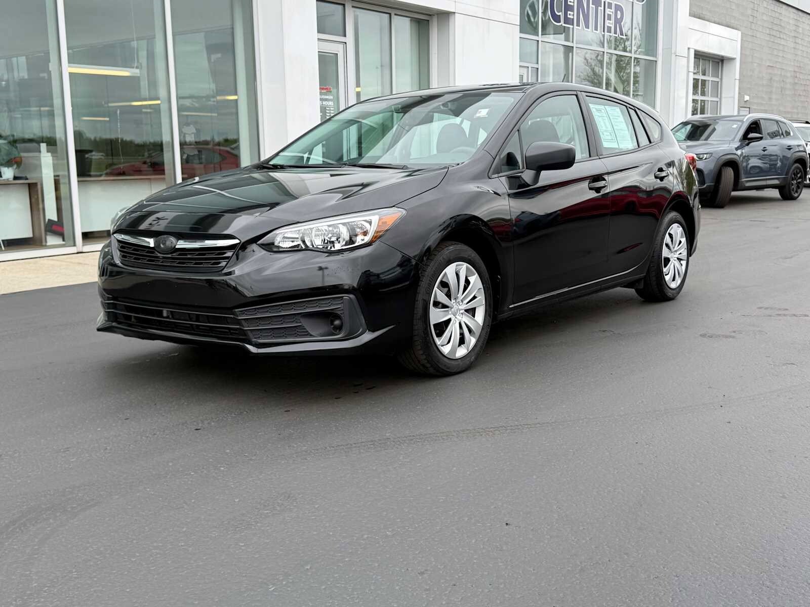 Crystal Black Silica 2023 Subaru Impreza Sedan Continuously Variable Transmission