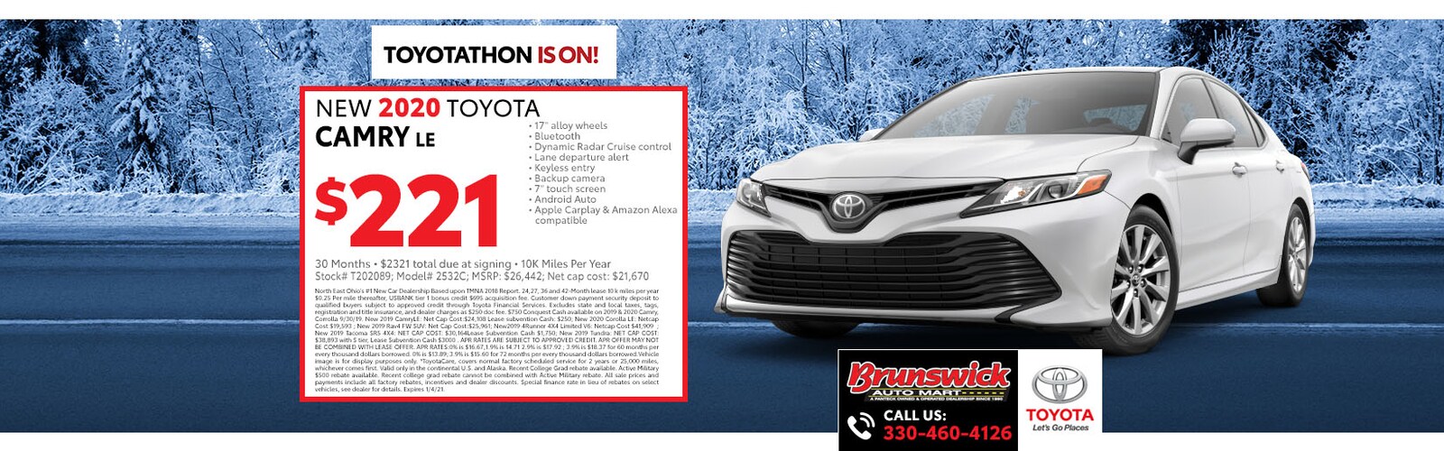 Brunswick Auto Mart Toyota serving the greater Cleveland, Akron metro