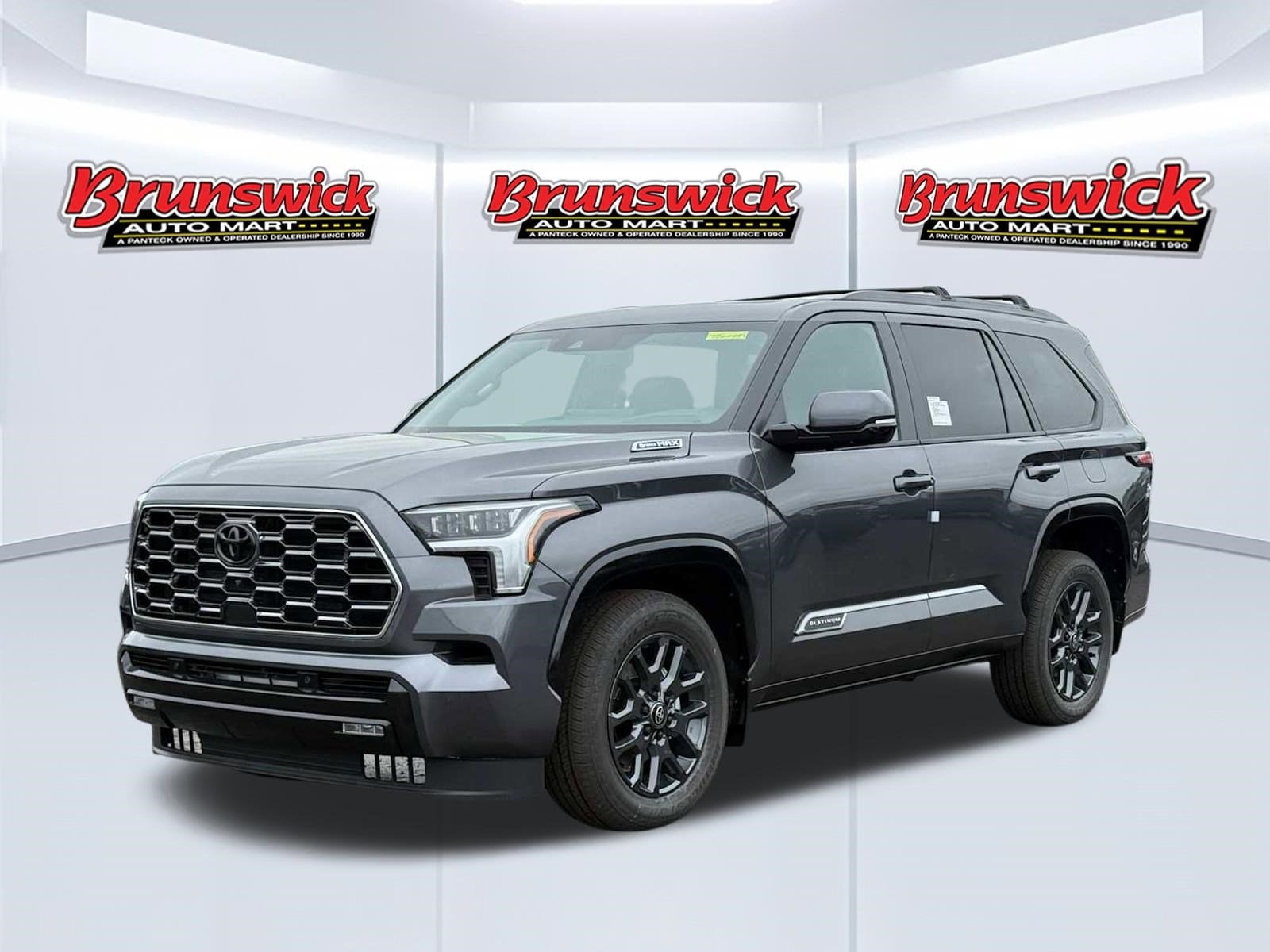 Magnetic Gray Metallic 2026 Toyota Sequoia Platinum 4WD SUV / Crossover Four-Wheel Drive Automatic