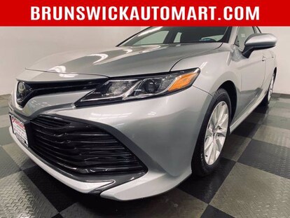 Used 2018 Toyota Camry Le For Sale In Brunswick Serving Cleveland Akron Parma Oh Vin 4t1b11hk7ju605303