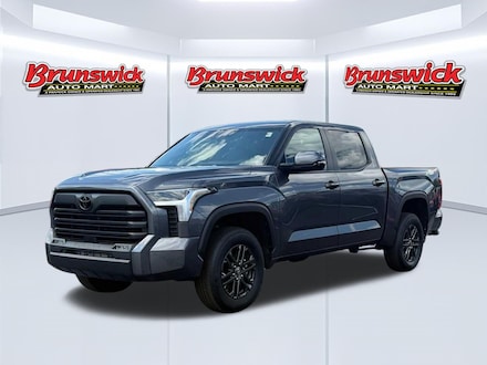 Featured Pre-Owned 2025 Toyota Tundra SR5 Truck CrewMax for sale near you in Brunswick, OH