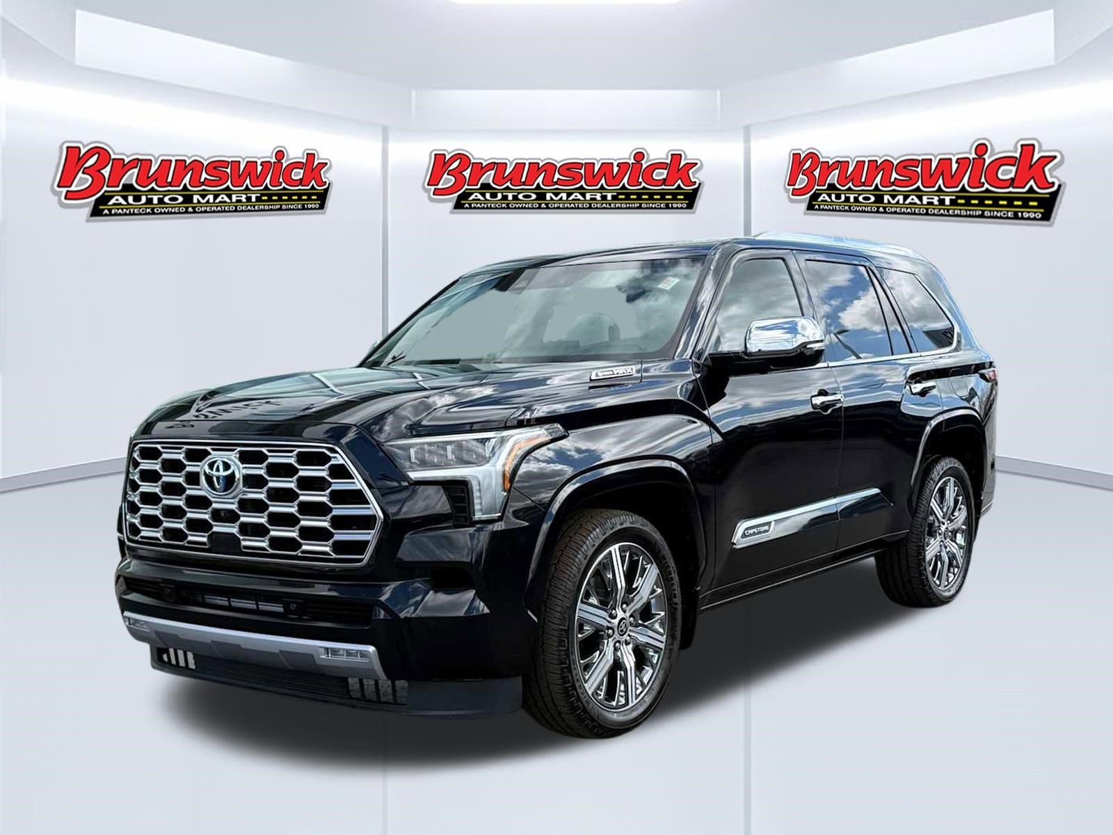 Midnight Black 2023 Toyota Sequoia Capstone 4WD SUV / Crossover Four-Wheel Drive Automatic
