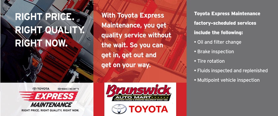 Brunswick Auto Mall >> Welcome to Brunswick Auto Mart Toyota express maintenance Brunswick Auto Mall >> Welcome to Brunswick Auto Mart Toyota express maintenance