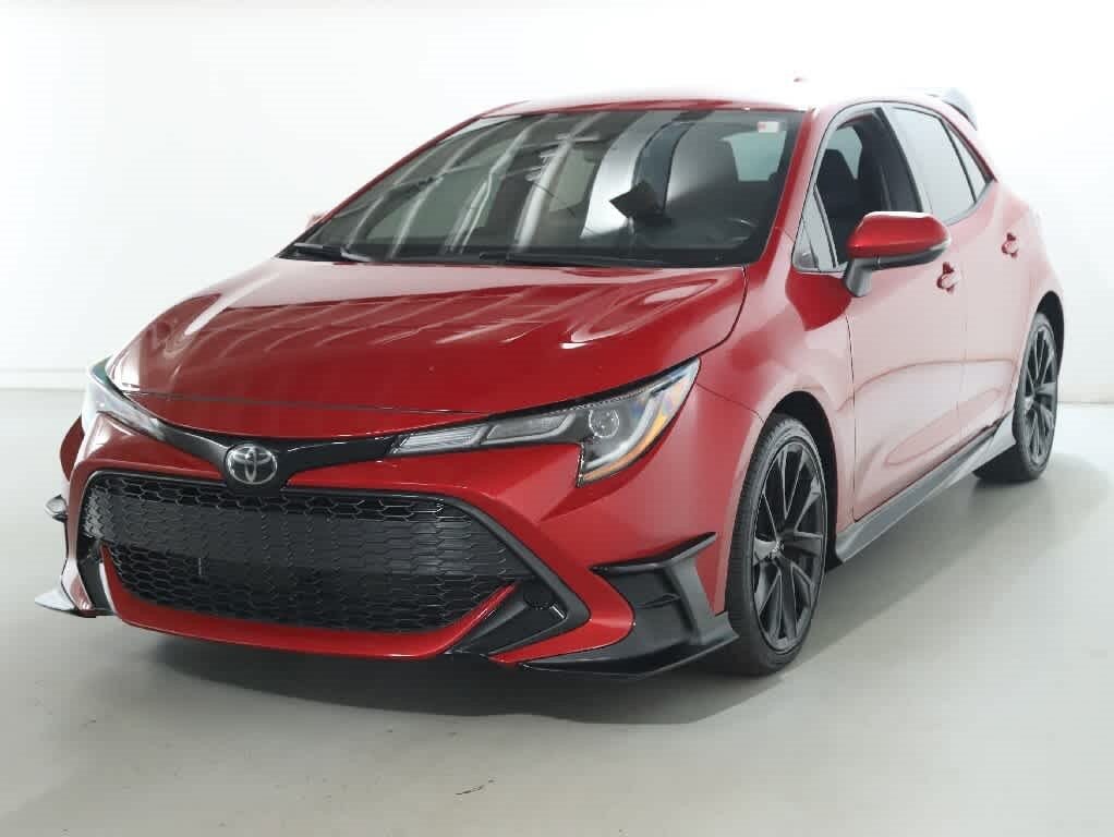 Supersonic Red 2021 Toyota Corolla Hatchback Hatchback Front-Wheel Drive Continuously Variable Transmission