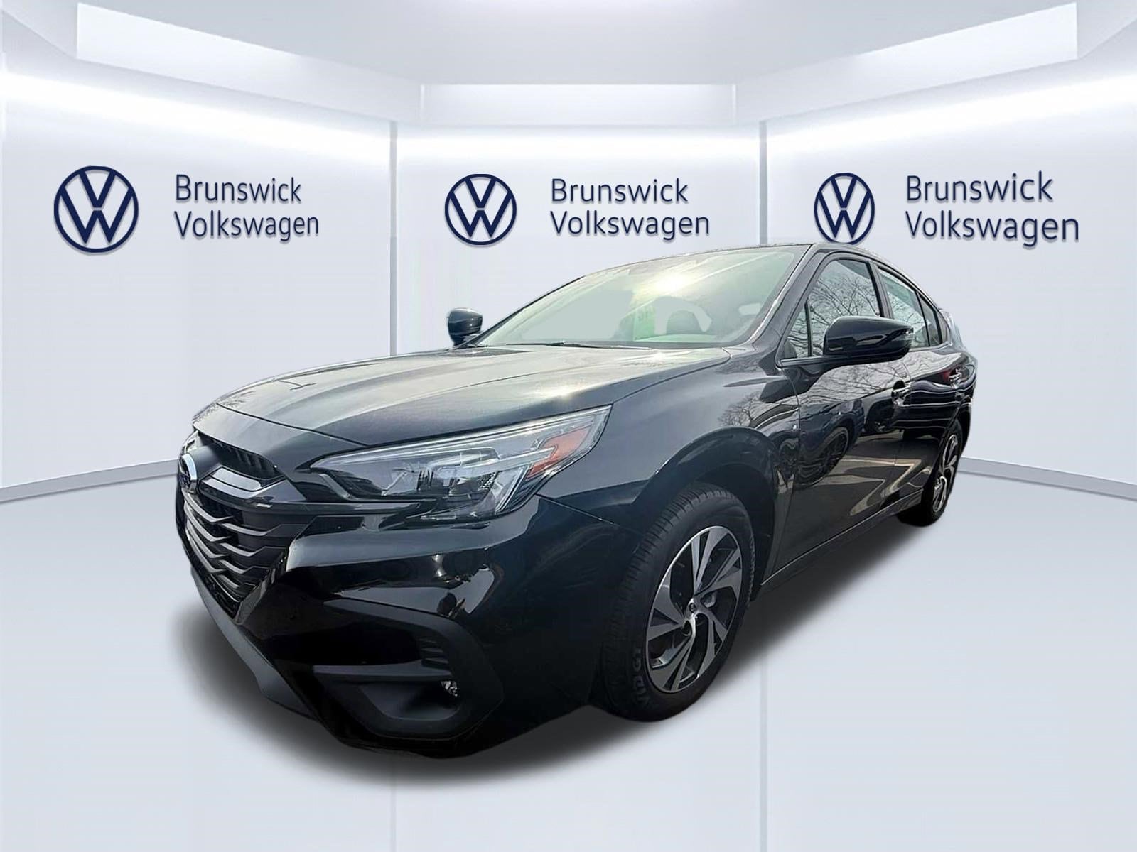 Crystal Black Silica 2025 Subaru Legacy Premium AWD Sedan All-Wheel Drive Continuously Variable Transmission