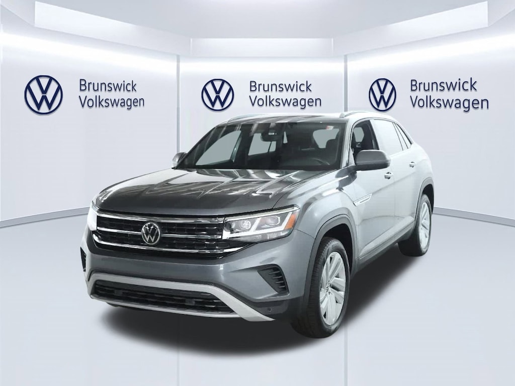 Used 2021 Volkswagen Atlas Cross Sport 2.0T SE w/Technology 4MOTION SUV