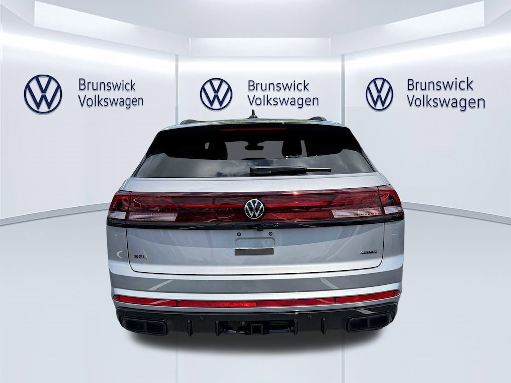 New 2025 Volkswagen Atlas Cross Sport 2.0T SEL R-Line Black 4MOTION