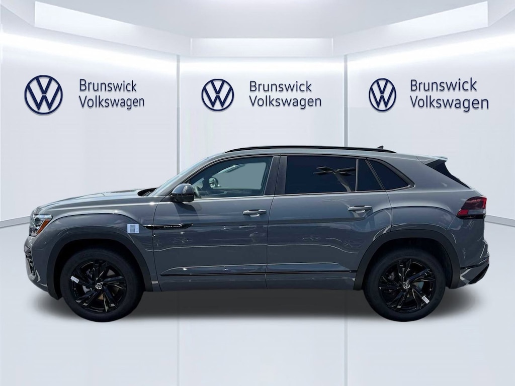 New 2025 Volkswagen Atlas Cross Sport 2.0T SEL R-Line Black 4MOTION
