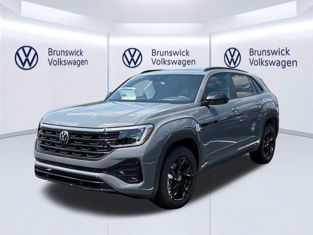 New 2025 Volkswagen Atlas Cross Sport 2.0T SEL R-Line Black 4MOTION