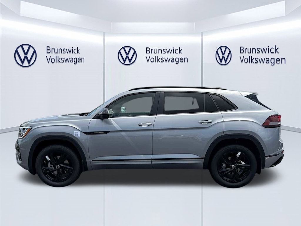 New 2025 Volkswagen Atlas Cross Sport 2.0T SEL R-Line Black 4MOTION