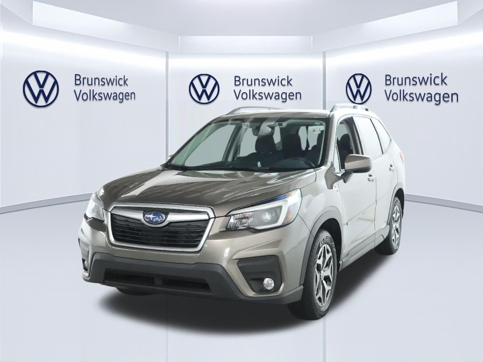 Sepia Bronze 2021 Subaru Forester SUV / Crossover All-Wheel Drive Continuously Variable Transmission