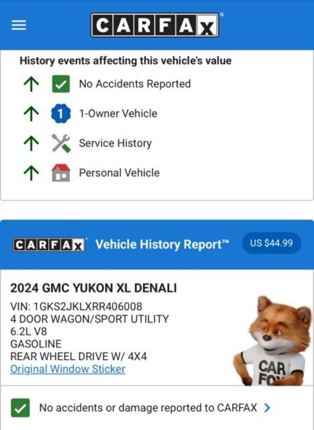 Used 2024 GMC Yukon XL Denali SUV