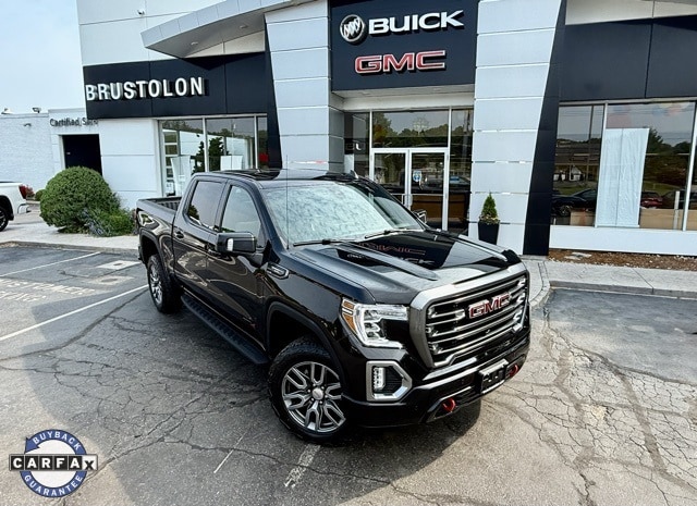 Used 2021 GMC Sierra 1500 AT4 with VIN 1GTP9EEL6MZ152533 for sale in Springfield, VT
