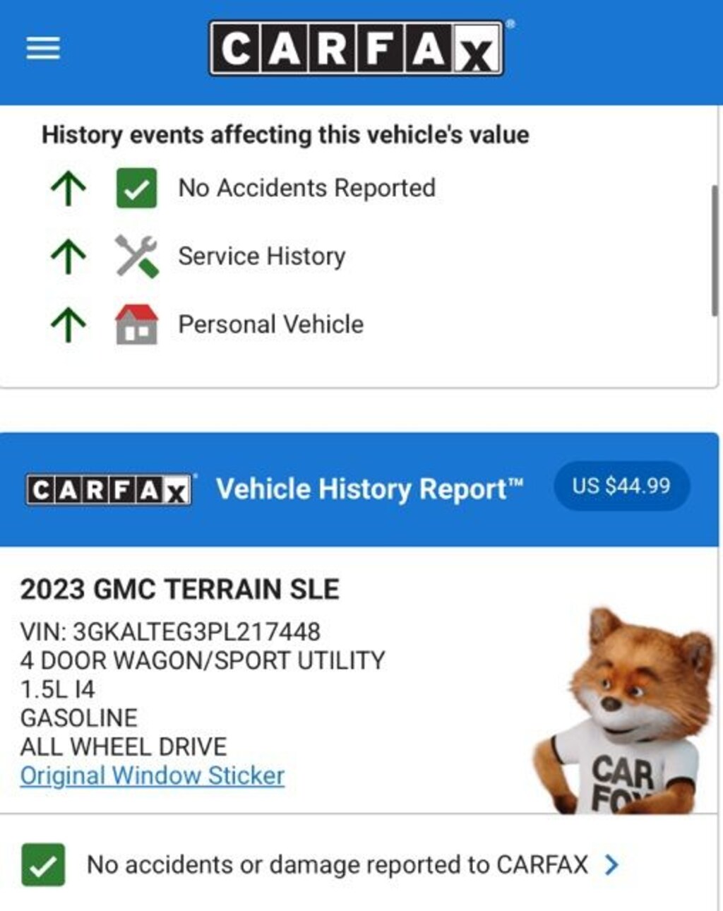 Used 2023 GMC Terrain SLE SUV