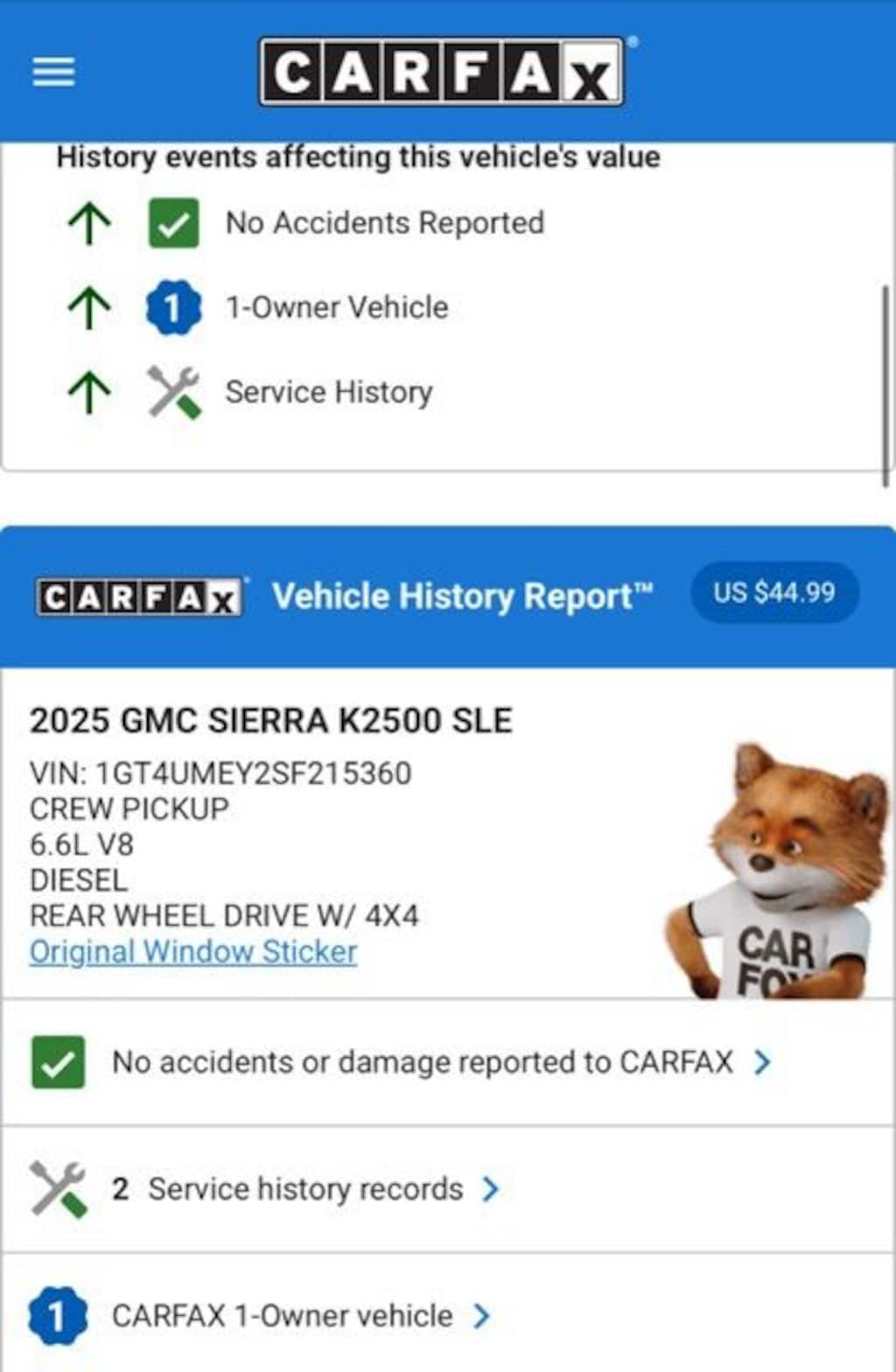 Used 2025 GMC Sierra 2500 HD SLE Truck Crew Cab