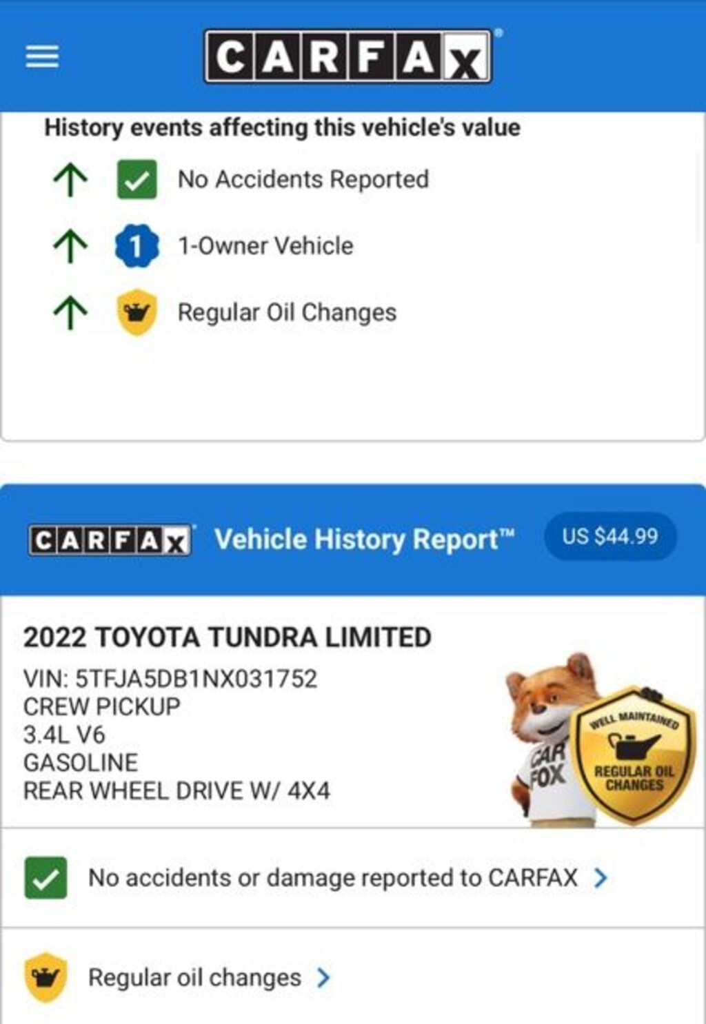 Used 2022 Toyota Tundra Limited 3.5L V6 Truck CrewMax