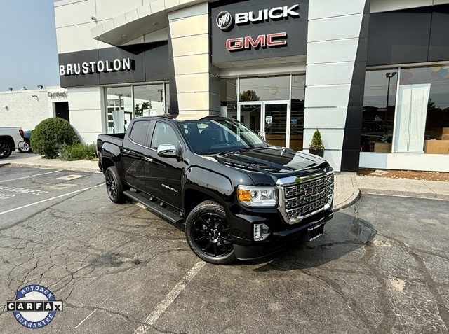 Used 2022 GMC Canyon Denali with VIN 1GTG6EEN8N1220468 for sale in Springfield, VT