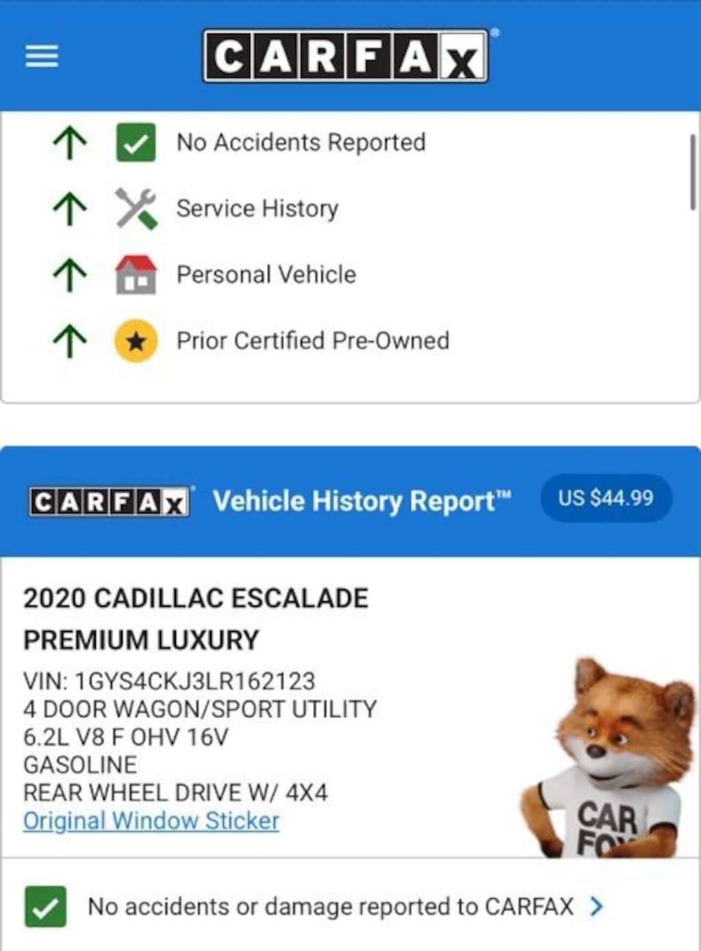 Used 2020 CADILLAC Escalade Premium Luxury SUV