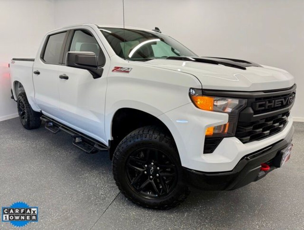 Used 2022 Chevrolet Silverado 1500 Custom Trail Boss Truck Crew Cab