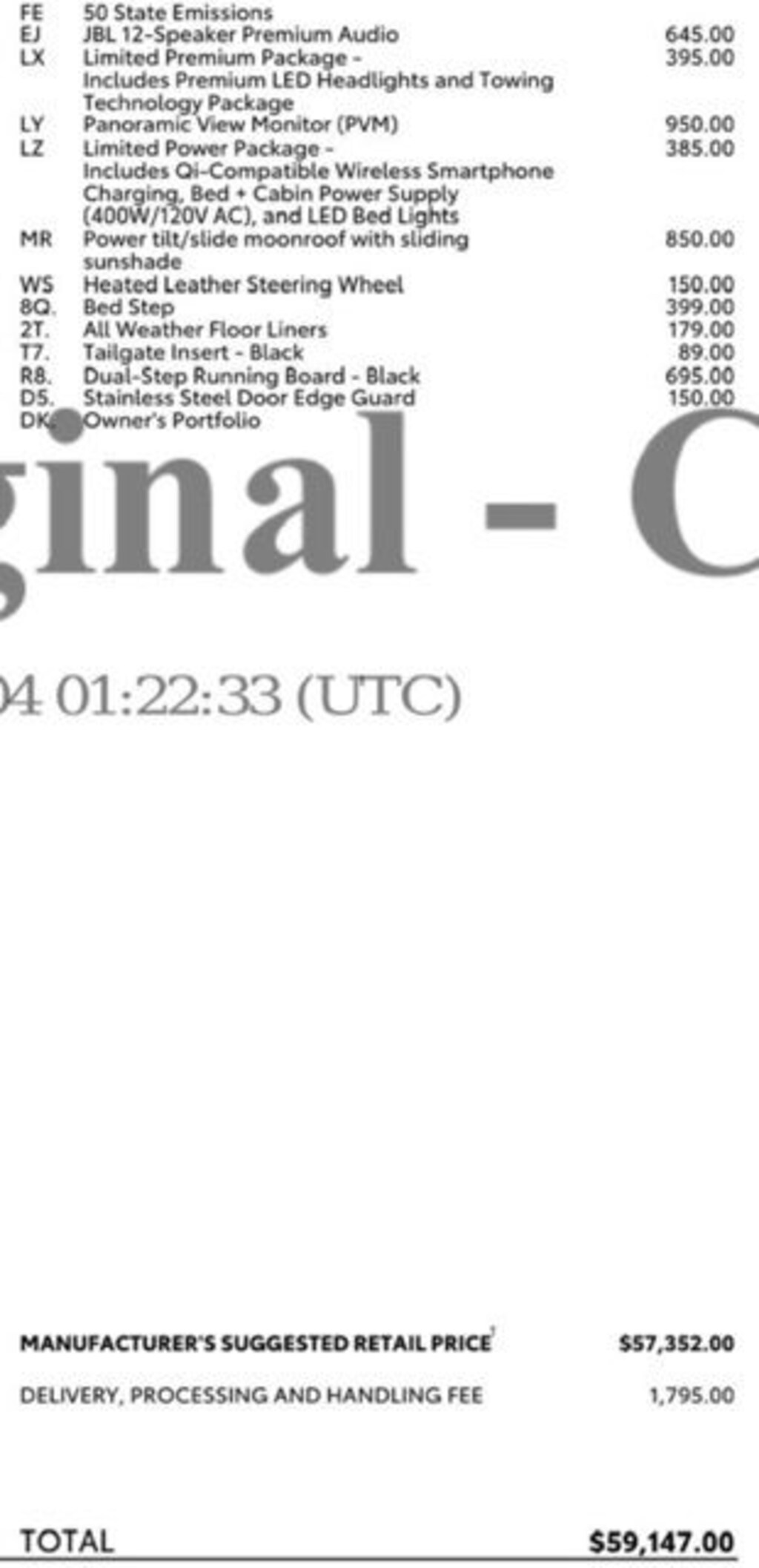 Used 2023 Toyota Tundra Limited 3.5L V6 Truck Double Cab