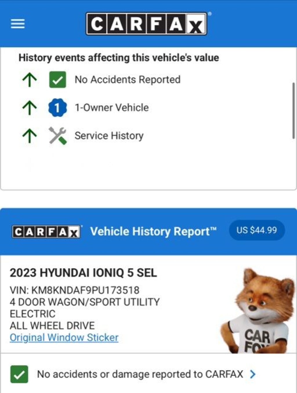 Used 2023 Hyundai IONIQ 5 SEL SUV