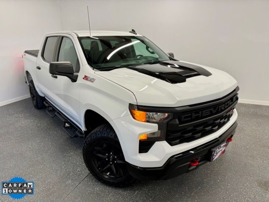 Used 2022 Chevrolet Silverado 1500 Custom Trail Boss Truck Crew Cab