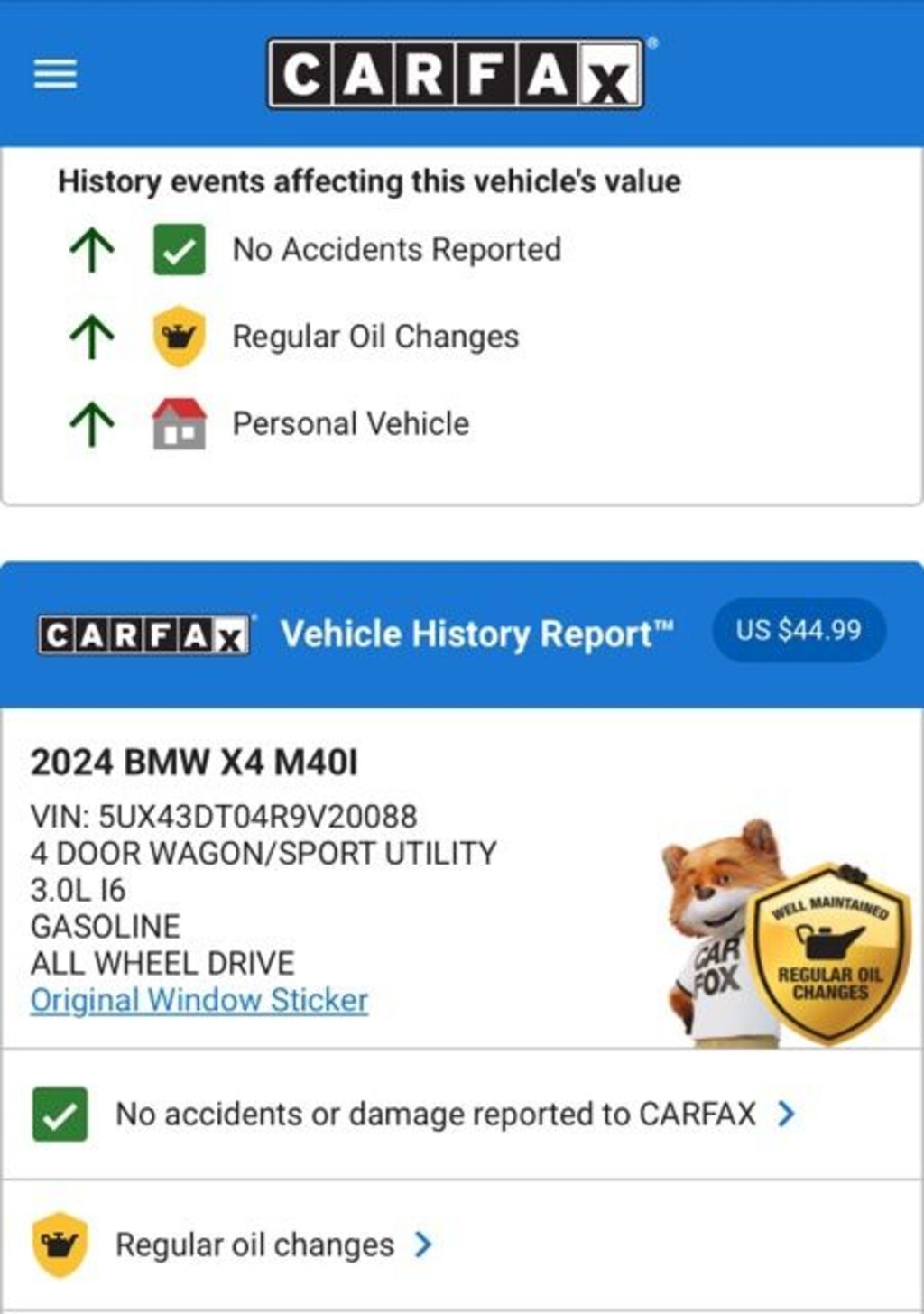 Used 2024 BMW X4 M40i SUV