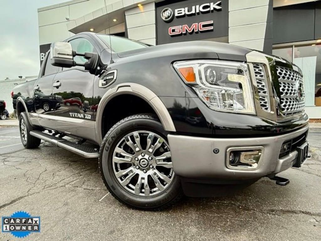 Used 2018 Nissan Titan XD Platinum Reserve Diesel Truck Crew Cab