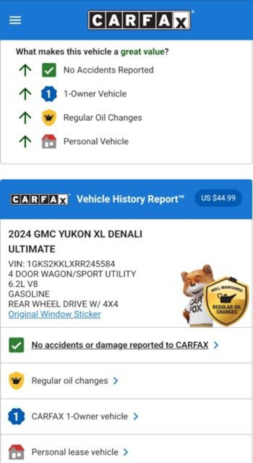 Used 2024 GMC Yukon XL Denali Ultimate SUV