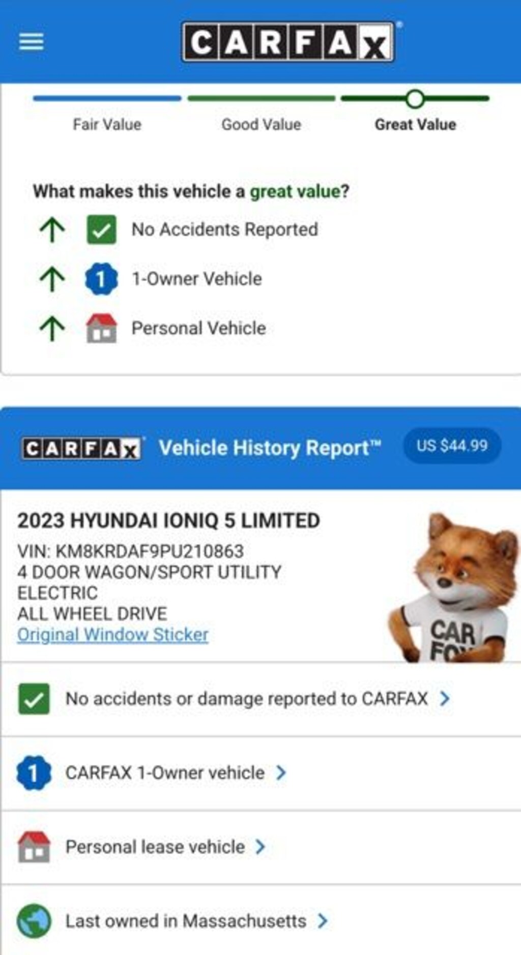 Used 2023 Hyundai IONIQ 5 Limited SUV