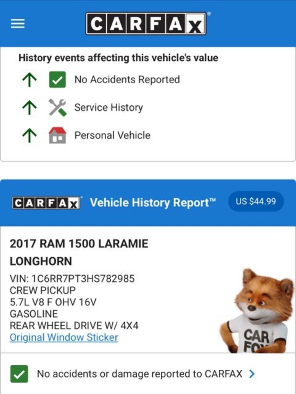 Used 2017 Ram 1500 Longhorn Truck Crew Cab