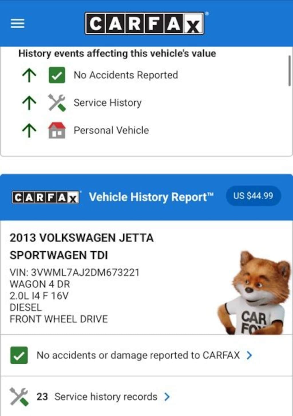 Used 2013 Volkswagen Jetta SportWagen 2.0L TDI Wagon