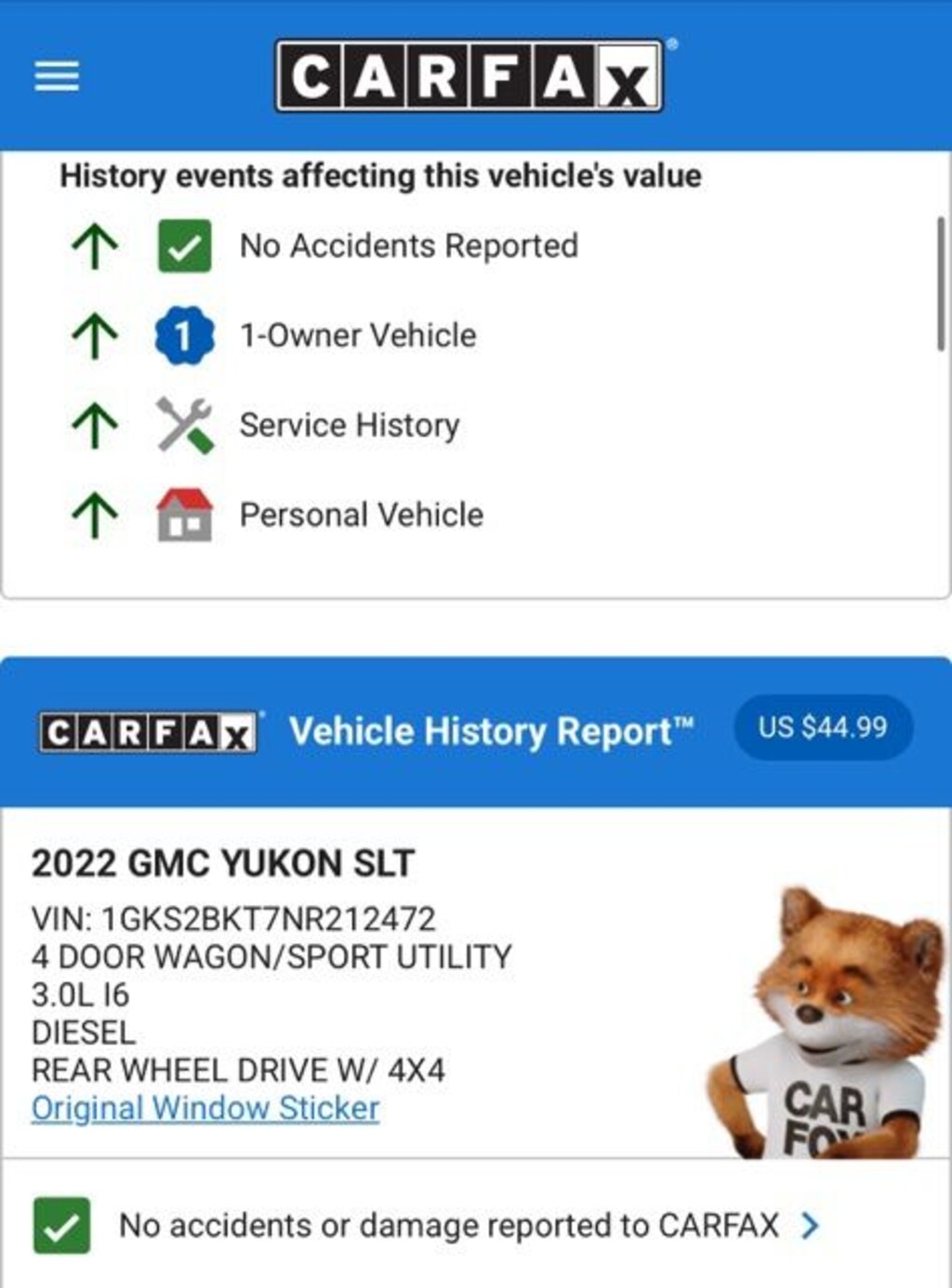 Used 2022 GMC Yukon SLT SUV