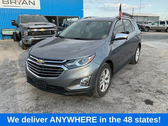 Used 2018 Chevrolet Equinox Premier with VIN 3GNAXPEU1JL312053 for sale in Kiowa, KS