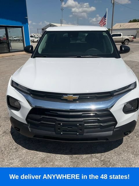 Used 2023 Chevrolet TrailBlazer LS with VIN KL79MMS21PB209938 for sale in Kiowa, KS
