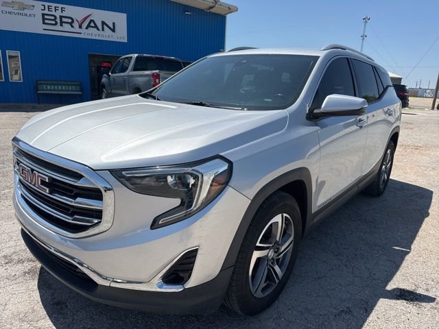 Used 2020 GMC Terrain SLT with VIN 3GKALVEV5LL109661 for sale in Kiowa, KS