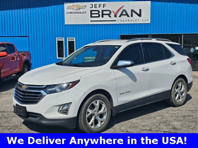 Used 2018 Chevrolet Equinox Premier with VIN 3GNAXPEU9JS594951 for sale in Kiowa, KS